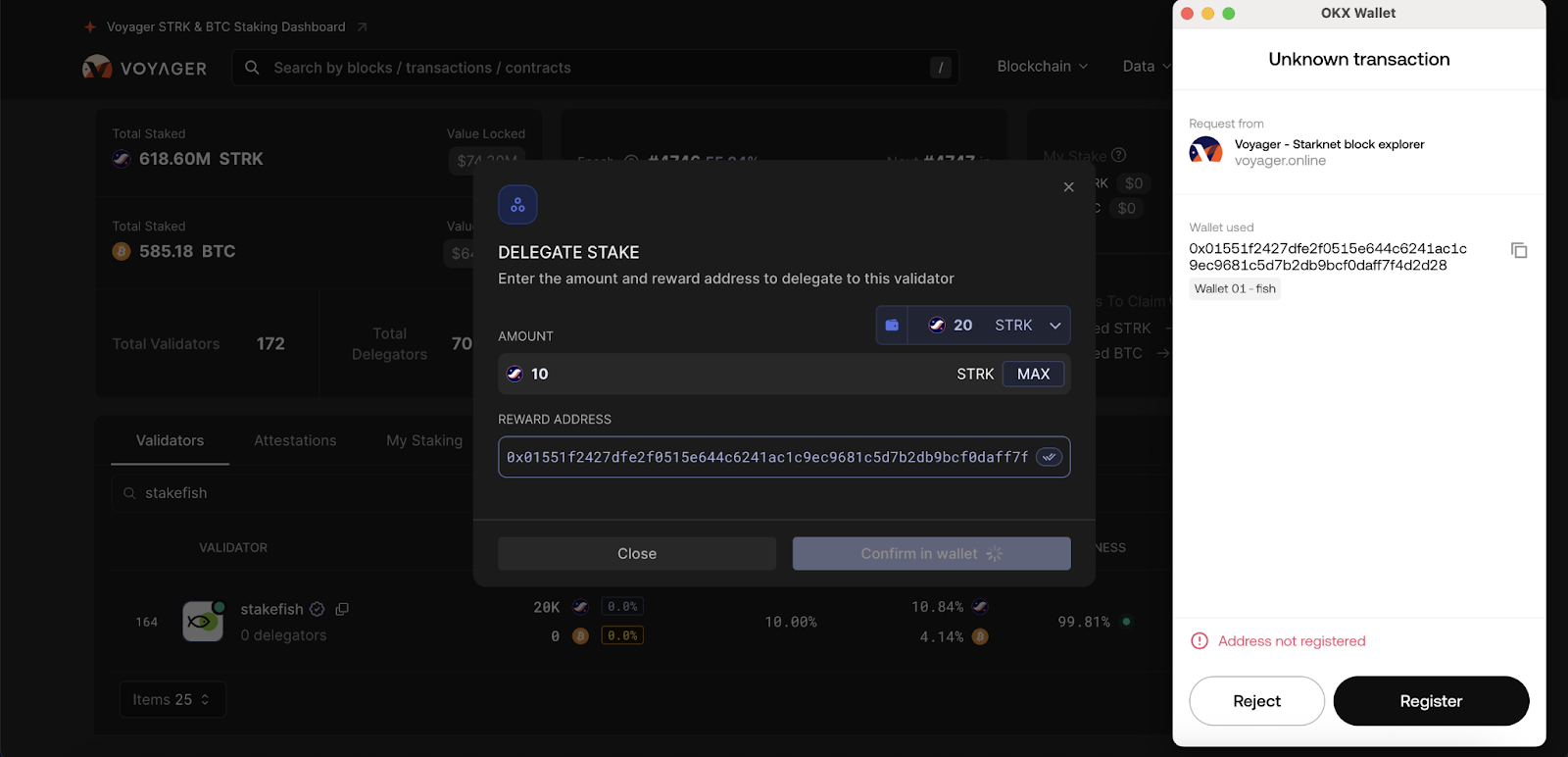 STRK（Starknet）质押教程– 帮助中心